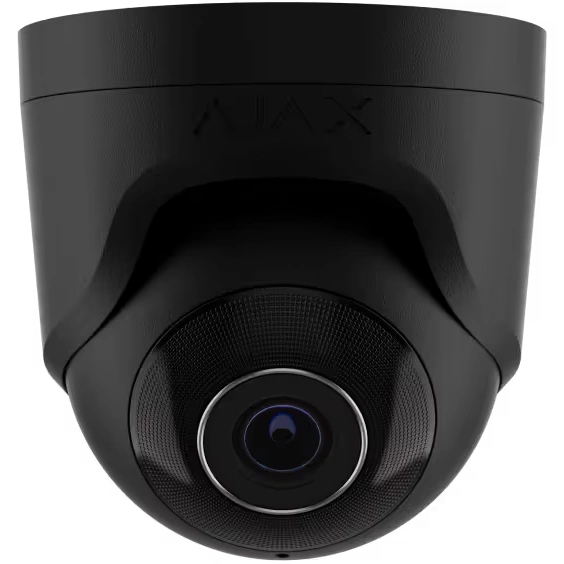 Ajax TurretCam (8EU) ASP black 5МП (2.8мм) Відеокамера